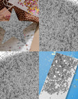 Glitter Shaker 1 lb Silver