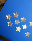 Assorted Color Foil Star Label (660/Pack)