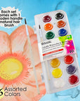 Watercolor w/ Brush 16 Color