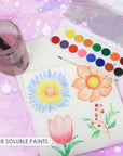 Watercolor w/ Brush 16 Color