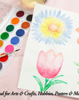 Watercolor w/ Brush 16 Color