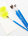 Paint Brush Round Natural Hair (5/Pack)