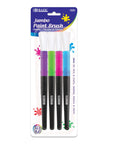 Paintbrush Set Kid's Jumbo (4/Pack)