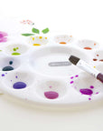Mixing Palette Paint Mixing Tray Round (10)