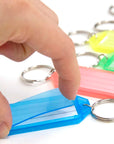 Key Tags with Holder & Label Window (6/Pack)