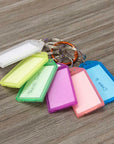 Key Tags with Holder & Label Window (6/Pack)