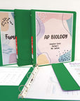 Binder View 1.5" Green 3-Ring w/2-Pockets