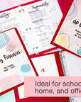 Binder View 1.5" Red 3-Ring w/2-Pockets