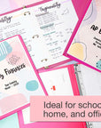 Binder View 1.5" Fuchsia 3-Ring w/ 2-Pockets