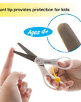 School Scissors 5" Blunt Tip With Name Tag