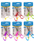School Scissors 5" Blunt Tip With Name Tag