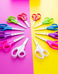 School Scissors 5" Blunt & Pointed Tip (2/Pack)