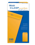 Clasp Envelope 6" X 9" (100/Pack)