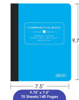 Composition Book C/R Poly Cover 70 Ct.