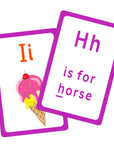 Flash Cards Preschool Set Numbers, Alphabet, Colors (36/Pack)