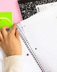 Notebook Spiral C/R 1-Subject 70 Sheets (3/Pack)