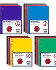 Notebook Spiral C/R 1-Subject 70 Sheets (3/Pack)