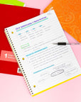 Notebook Spiral C/R 3-Subject 120 Sheets (3/Pack)