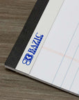 White Jr. Perforated Writing Pad 5" X 8" 50 Ct. (2/Pack)