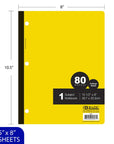Wireless Notebook C/R 1-Subject 80 Ct.