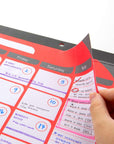 11" X 17" Undated 12-Month Desk Pad Calendar