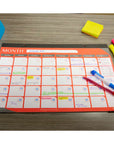 11" X 17" Undated 12-Month Desk Pad Calendar