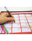 11" X 17" Undated 12-Month Desk Pad Calendar
