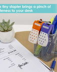 Mini Standard Cushion Grip Stapler (26/6) w/ 500 Ct. Staples
