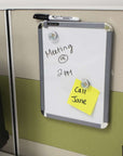 CLASSIQUE Magnetic Dry Erase Board 8.5" X 11" w/ Marker & 2 Magnets