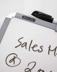 CLASSIQUE Magnetic Dry Erase Board 8.5" X 11" w/ Marker & 2 Magnets