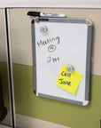 CLASSIQUE Magnetic Dry Erase Board 11" X 14" w/ Marker & Magnets