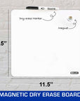 CUBIX Magnetic Dry Erase Tile 11.5" x 11.5"