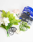 2 Oz./ 56.70 g Assorted Sizes Black Color Rubber Bands