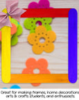 Jumbo Colored Craft Stick (50/Pack)