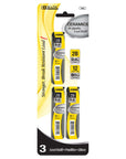 Mechanical Pencil Lead Ceramics High-Quality 0.9 mm 12 Ct. (3/Pack)