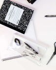 Pencil Pouch Clear 11" x 5"