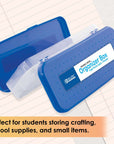Pencil Case 8" Double Deck Organizer Box