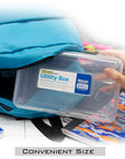 Pencil Case Multipurpose Utility Box - Clear