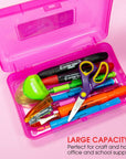 Pencil Case Multipurpose Utility Box - Bright Color