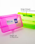 Pencil Case Multipurpose Utility Box - Bright Color