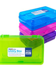 Pencil Case Multipurpose Utility Box - Bright Color