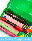 Pencil Case Multipurpose Utility Box - Classic Color