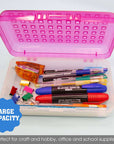 Pencil Case Multipurpose Utility Box - Regal