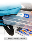Pencil Case Multipurpose Utility Box - Basix Clear