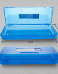 Pencil Case Multipurpose Utility Box Ruler Length - Bright Color