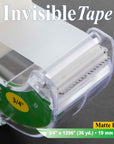 Invisible Tape w/ Dispenser 3/4" x 1296"
