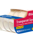 Transparent Tape 3/4" X 500" (3/Pack)