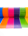 1.88" X 10 Yard Assorted Fluorescent Colored Duct Tape