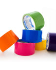 1.88" X 10 Yard Assorted Fluorescent Colored Duct Tape