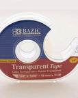 Transparent Tape 3/4" X 1296" w/ Dispenser